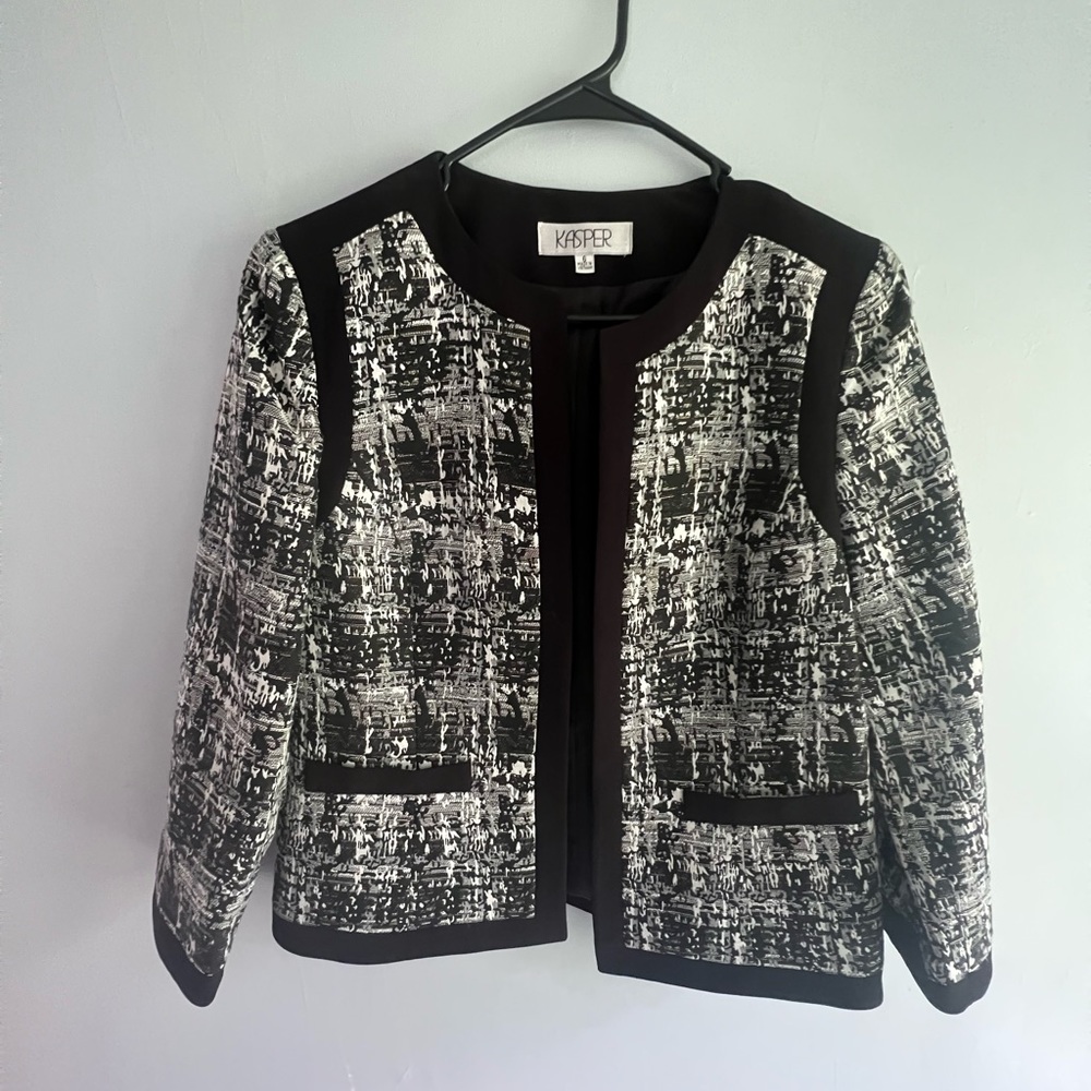 Textured Blazer